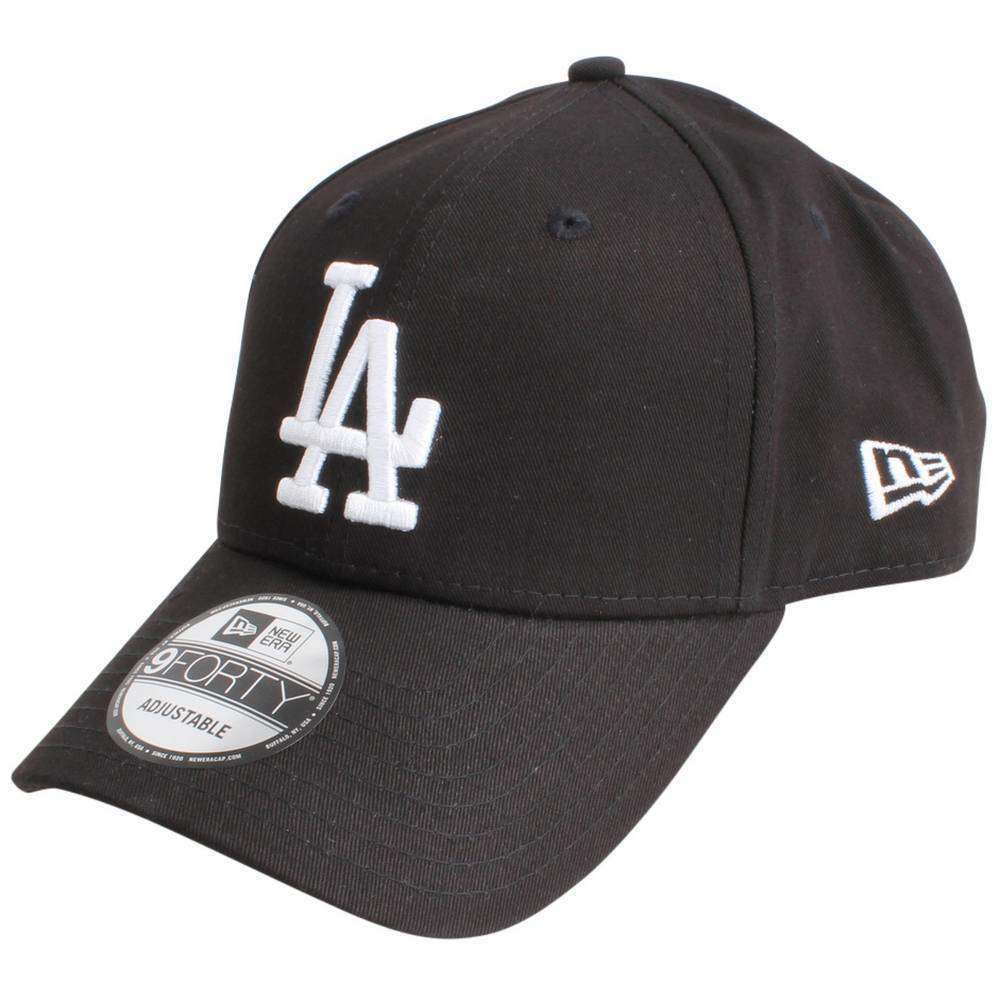 New Era League Essential 9Forty Los Angeles Dodgers Cap (black/red)