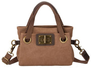 Zede Pont des Arts Xs Cross Body Bag - Camel Brown