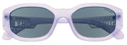 Lunettes de soleil rectangulaires étroites Geo-Cut SUPERDRY - Purple