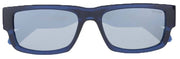 Superdry 90S Inspiré des lunettes de soleil rectangulaires et bleu et bleu