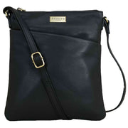 Assots London Womens Susan Crossbody Bag - Black Susan-black