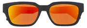 Superdry Large Fit Soft Rectangular Sunglasses - Black