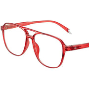 Barner Brad Glossy Blue Light Reading Glasses - Radiant Red