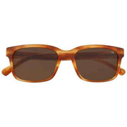 Botaniq Narrow Rectangle Sunglasses - Brown Tort