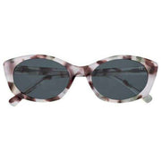 Botaniq Oval Cat-Eye Sunglasses - Cream Tort