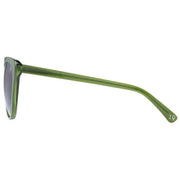 Botaniq Sleek Cat Eye Sunglasses - Green