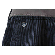 BRUHL Parma B Genua Cord Trousers - Marine Navy