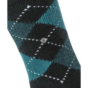 Burlington Preston Socks - Grey/Green