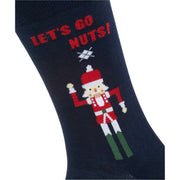 Burlington X-Mas Gift Box Socks - Navy/Red