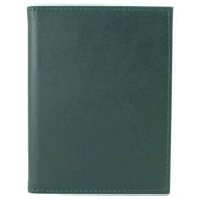 Byron and Brown Folding Nappa Leather 2 Fold 5 x 3.5 Travel Frame - Green