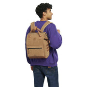 Cabaia Adventurer Velvet Recycled Medium Backpack - Dubai Brown