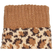 Dents Animal Print Gloves - Tan