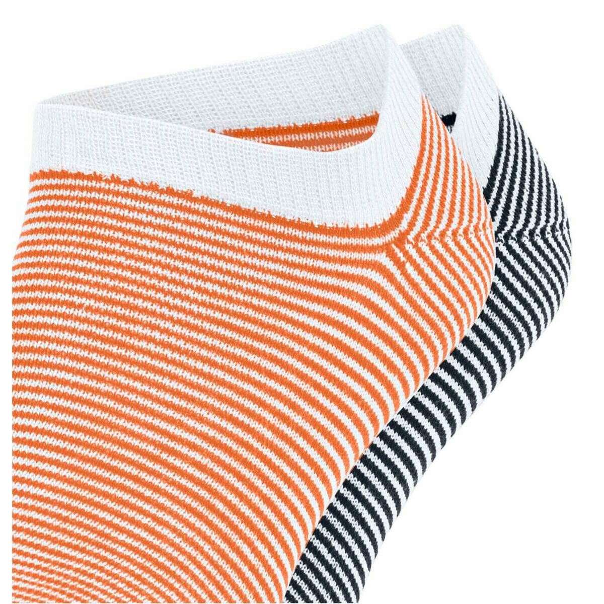 TOETOE Stripy Rainbow Toe Socks - Multi-colour