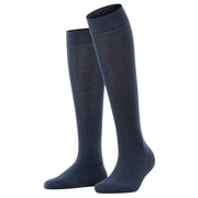 Esprit Basic Pure Knee High Socks - Marine Navy