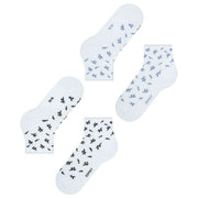 Esprit Twig 2 Pack Socks - White