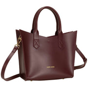 Every Other Twin Strap Medium Grab Bag - Burgundy