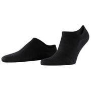 Falke Climawool No Show Socks - Black