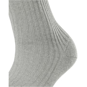 Falke Cosy Wool Boot Socks - Light Heather Grey