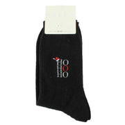 Falke Cosy Wool Ho Ho Ho Socks - Black