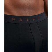 Falke Daily Comfort 2 Pack Boxer Brief - Black/Burgundy