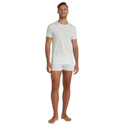 Falke Daily Natural Crew Neck T-Shirt - White