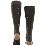 Falke Dot Knee High Socks - Brown