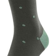 Falke Dot Knee High Socks - Military Green