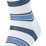 Falke Marina Stripe Socks - White