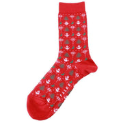 Falke Merry Party Christmas Socks - Red