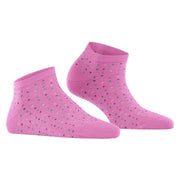 Falke Multispot Sneaker Socks - Lipstick Pink