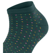 Falke Multispot Sneaker Socks - Mulberry Green