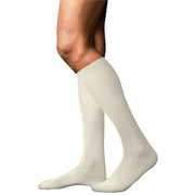 Falke No 6 Finest Merino Wool and Silk Knee High Socks - Wool White