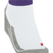 Falke RU Compression Stabilizing Running Socks - White/Purple