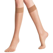 Falke Seidenglatt 15 Denier Knee High Socks - Sun Beige