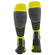 Falke SK2 Intermediate Skiing Knee-High Socks - Limelight Yellow