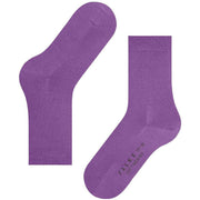 Falke Softmerino Socks - Pink Iris Lilac