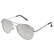 Foster Grant Pilot Sunglasses - Shiny Silver