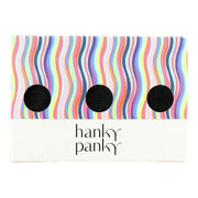 Hanky Panky Signature Lace 3 Pack Low Rise Thong - Black