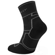 Hilly Twin Skin Anklet Socks - Black/Anthracite Grey