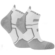 Hilly Twin Skin Socklets - White/Grey Marl