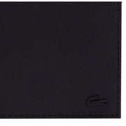 Lacoste Medium Classic Bifold Coin Wallet - Black