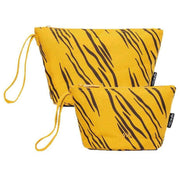 Lefrik Zoid Small and Medium Pack TIger Print Wash Bag - Yellow/Black