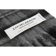 Locharron of Scotland Beau MacRae Hunting Tartan Cashmere Scarf - Grey/Black