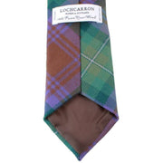 Locharron of Scotland Reiver Isle of Skye Tartan Wool Tie - Green/Blue/Purple