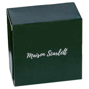 Maison Scarlett Yvonne Velvet Travel Jewellery Box - Black