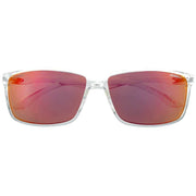 O'Neill 9004 2.0 Square Polarised Sunglasses - Clear/Red