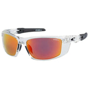 O'Neill High Wrap Performance Sunglasses - Clear/Red