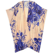 Powder China Bloom Beach Wrap Around - Blue