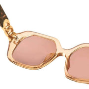 Powder Luxe Rylee Sunglasses - Nude/Tortoiseshell Brown