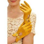 Powder Suki Gloves - Mustard Yellow